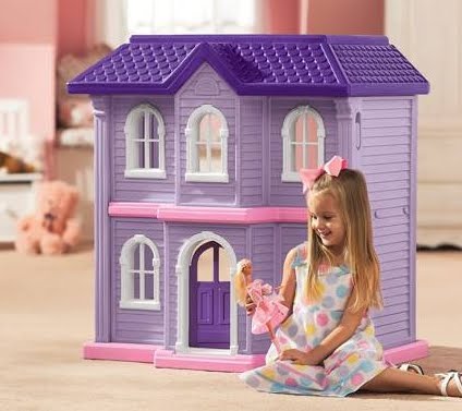  Tykes on Until 3pm Est Today To Get This Adorable Classic Dollhouse From Little