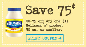 Hellmann's Mayo - $.75 coupon