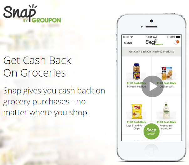 Yay! We have a new cash back app we can use to save while grocery 