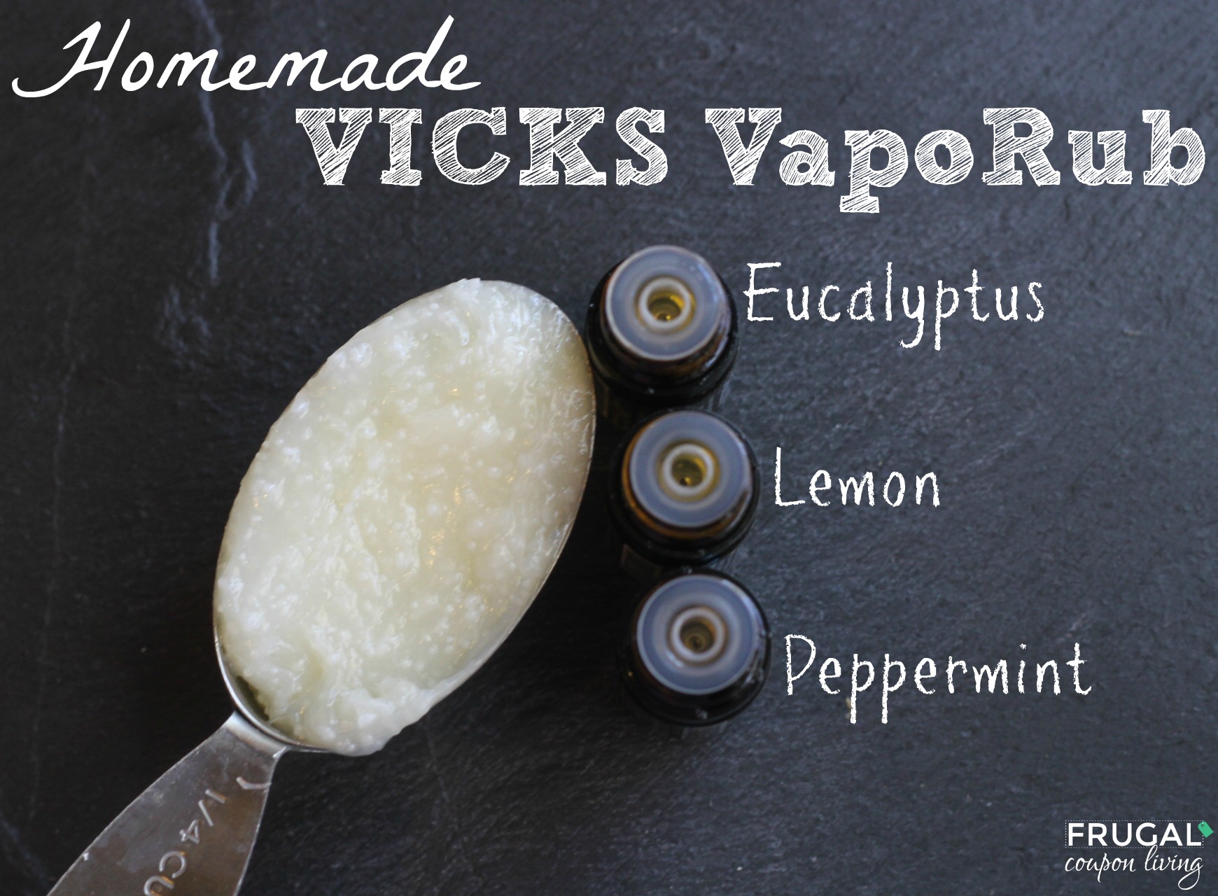 Homemade Vicks VapoRub Cold and Flu Season Recipe