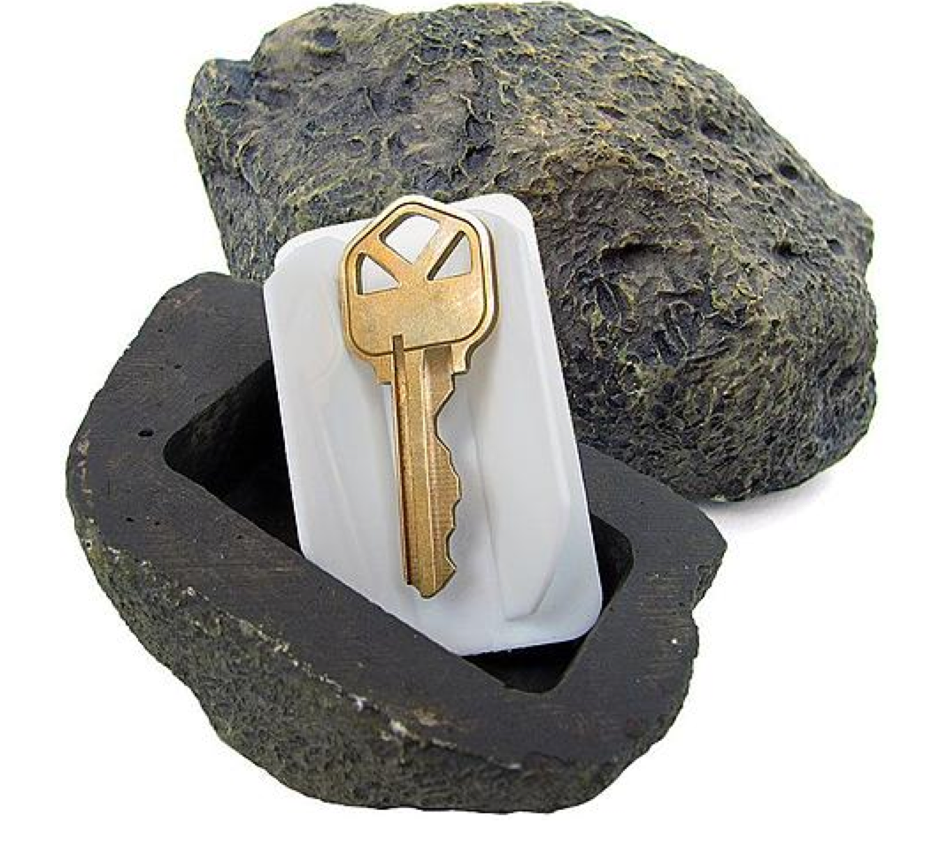 Kmart HIDE A KEY Outdoor Key Holder Only 4.87 + More!