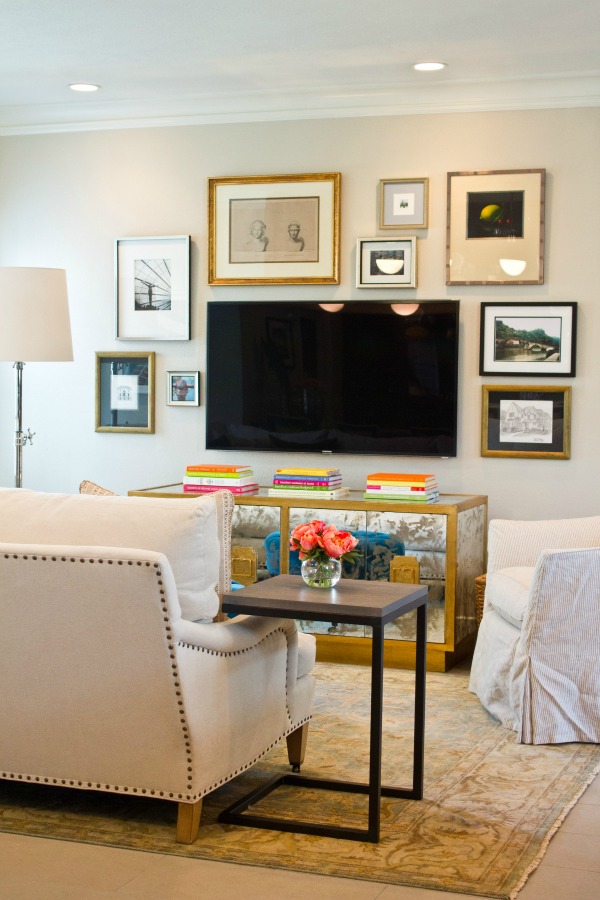 Create a Gallery Wall - Ideas for Picture Frame Displays