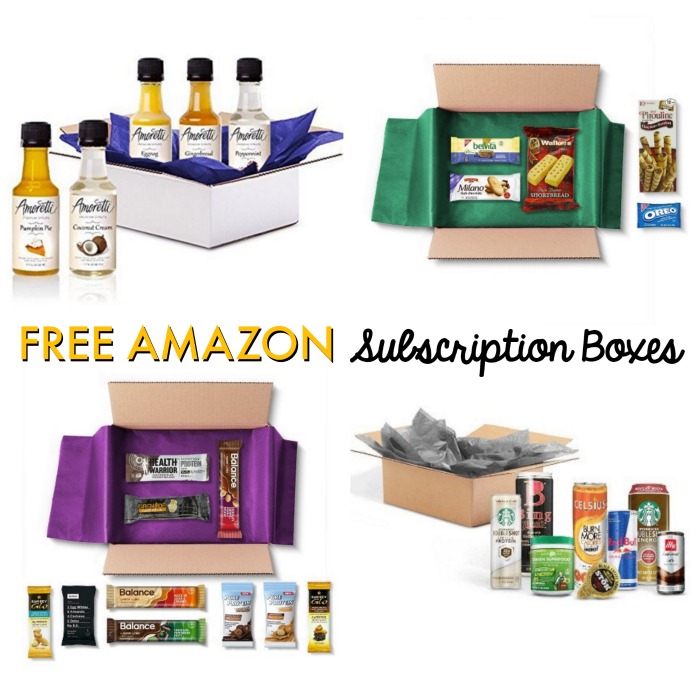 Amazon Free Food Sample Boxes After Credit!