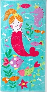 mermaid beach towel
