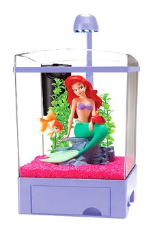 Little Mermaid 1.5 Gallon Fish Tank for $19 shipped (from $30)