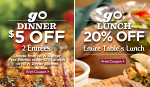 olive garden coupon