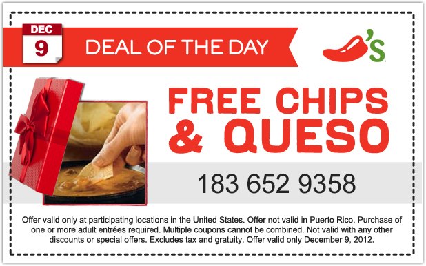 free chips and queso