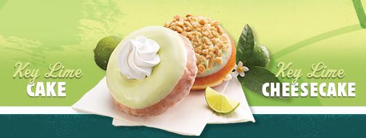 krispy kreme key lime donut