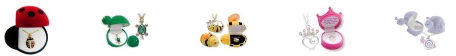 girls necklaces with boxes