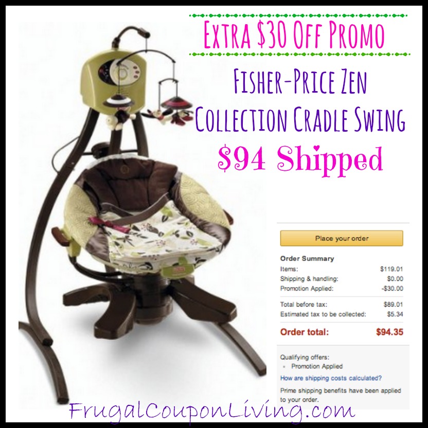 Fisher-Price Zen Collection Cradle Swing