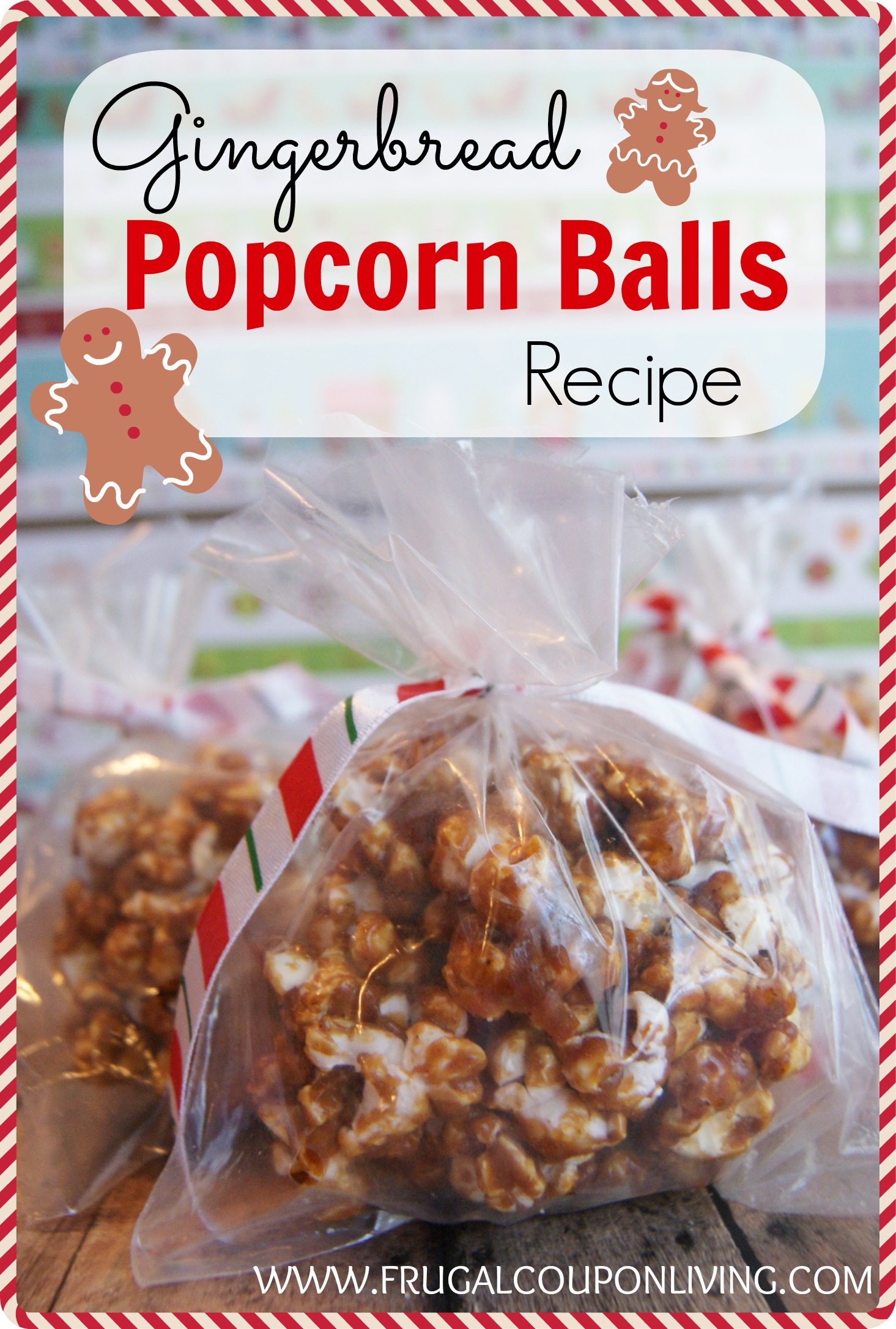 Day 3: Gingerbread Popcorn Balls Recipe - 4 Days, 4 Recipes