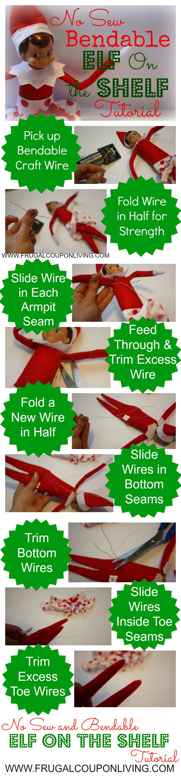 No Sew Elf Bendable Tutorial