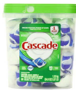 Cascade ActionPacs Dishwasher Detergent Cascade ActionPacs Dishwasher Detergent