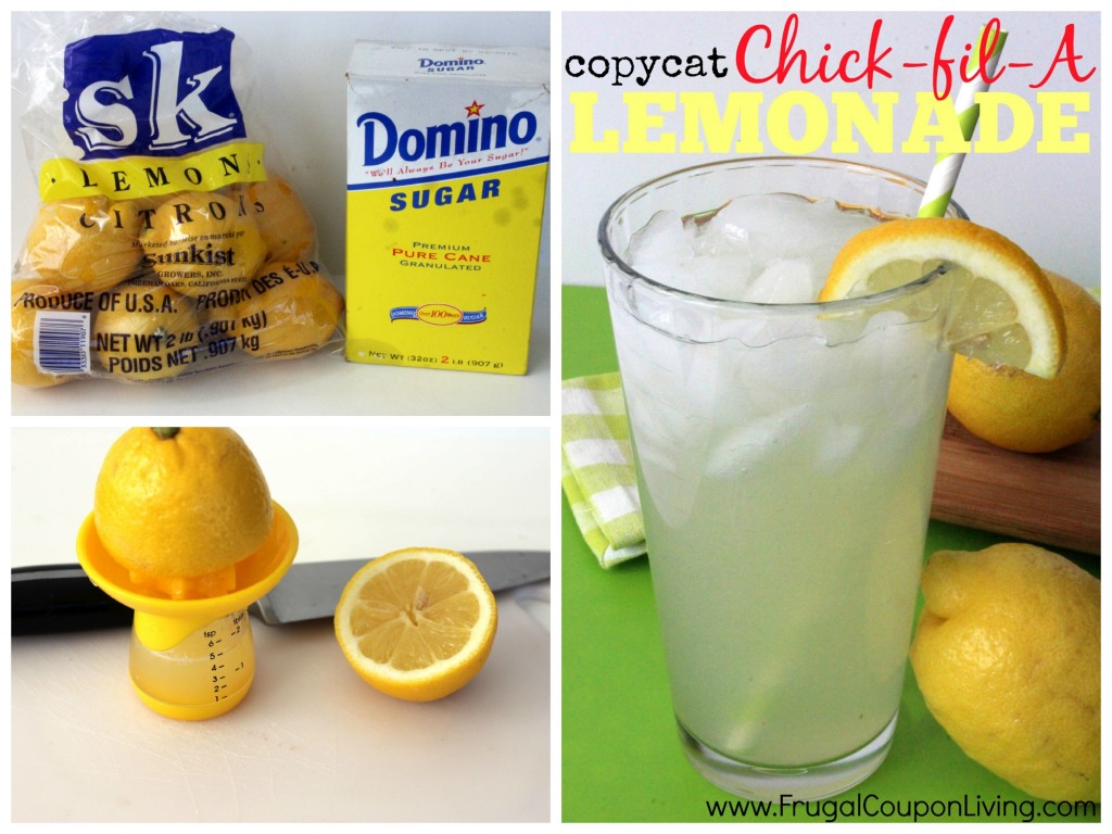 Copycat Chick-fil-A Lemonade Recipe