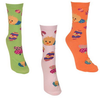 easter sock 3-pk
