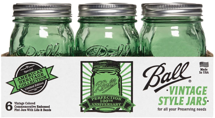 Ball Heritage Collection Jars