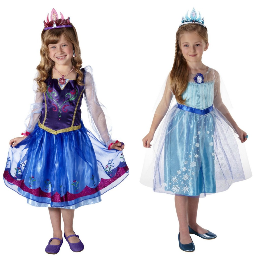 Frozen Anna and Elsa Dresses