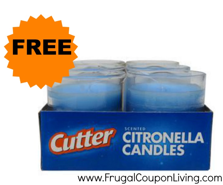 Get a FREE Cutter Citronella Candle at Walmart!