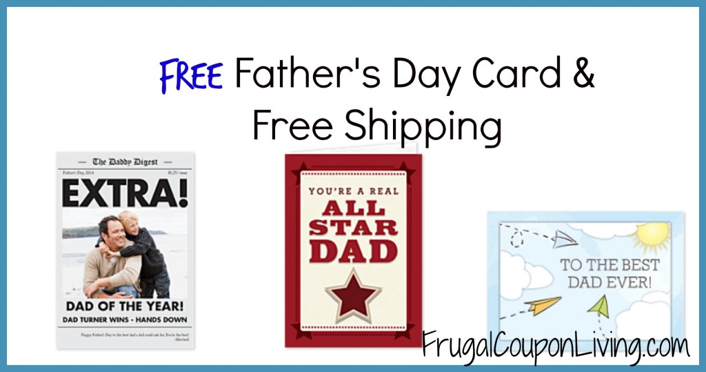 free fathers day card