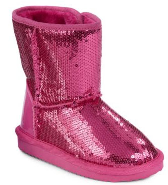 sparkle casual boots