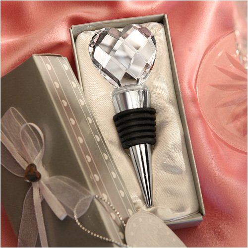 heart bottle stopper