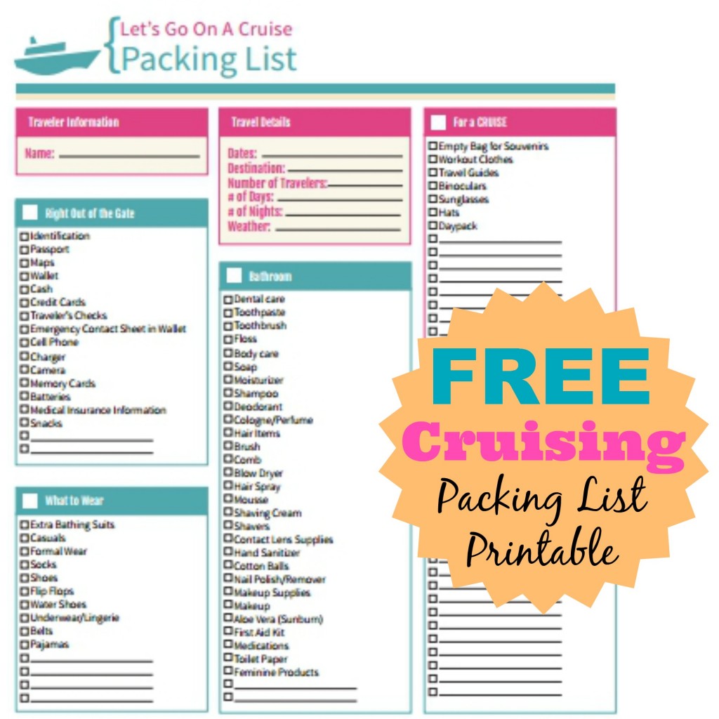 free-cruise-packing-list-printable