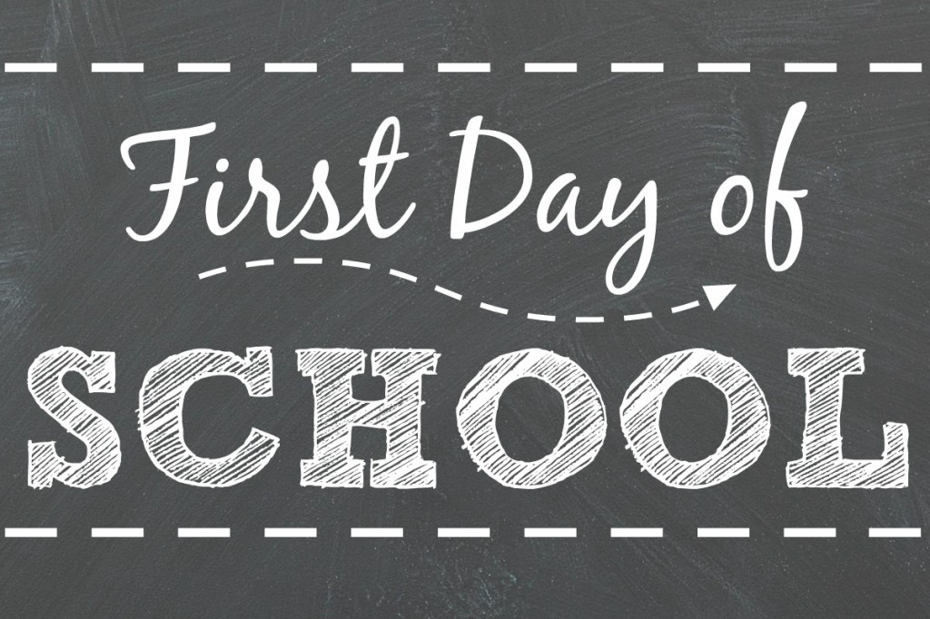FREE First Day Of School Printables Signs For All Grades