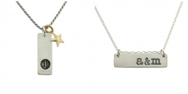 custom initial jewelry