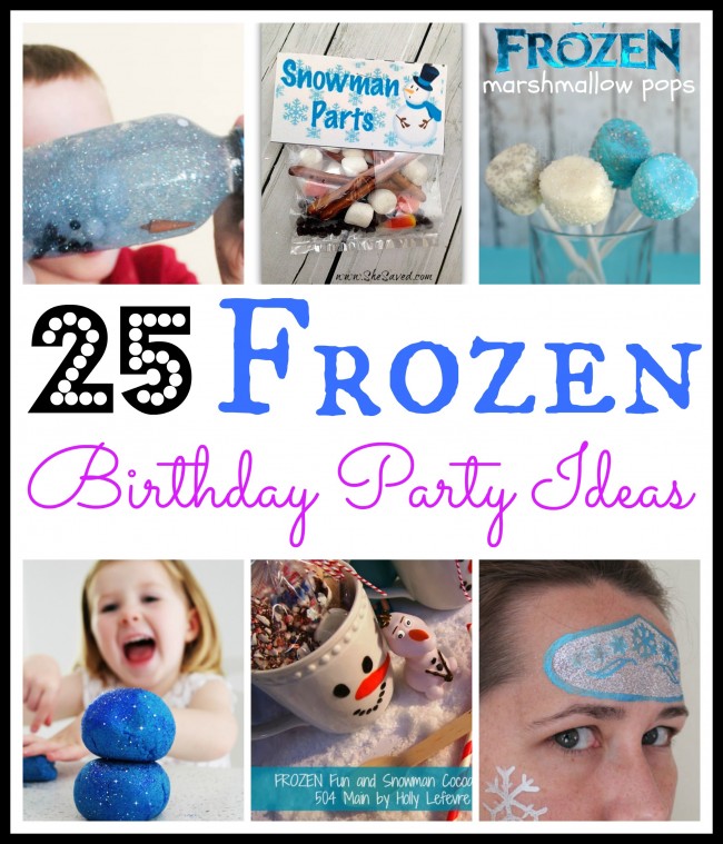 25 Fun Frozen Birthday Party Ideas 1