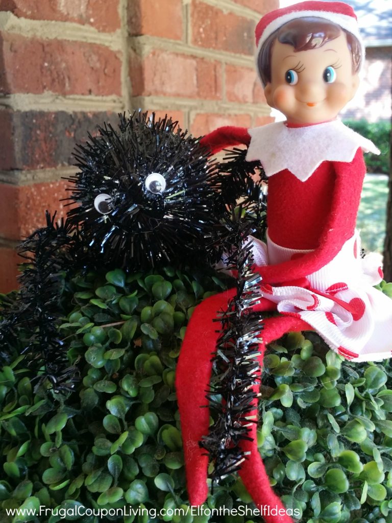 Elf-On-The-Shelf-Ideas-Frugal-Coupon-LIving-spider-web