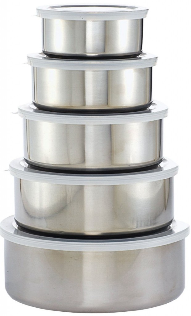 Imperial 5-Piece Bowl Set with Lids