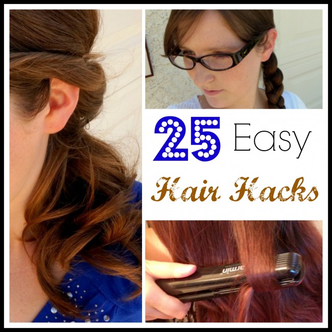 25 Easy Hairstyle Hacks