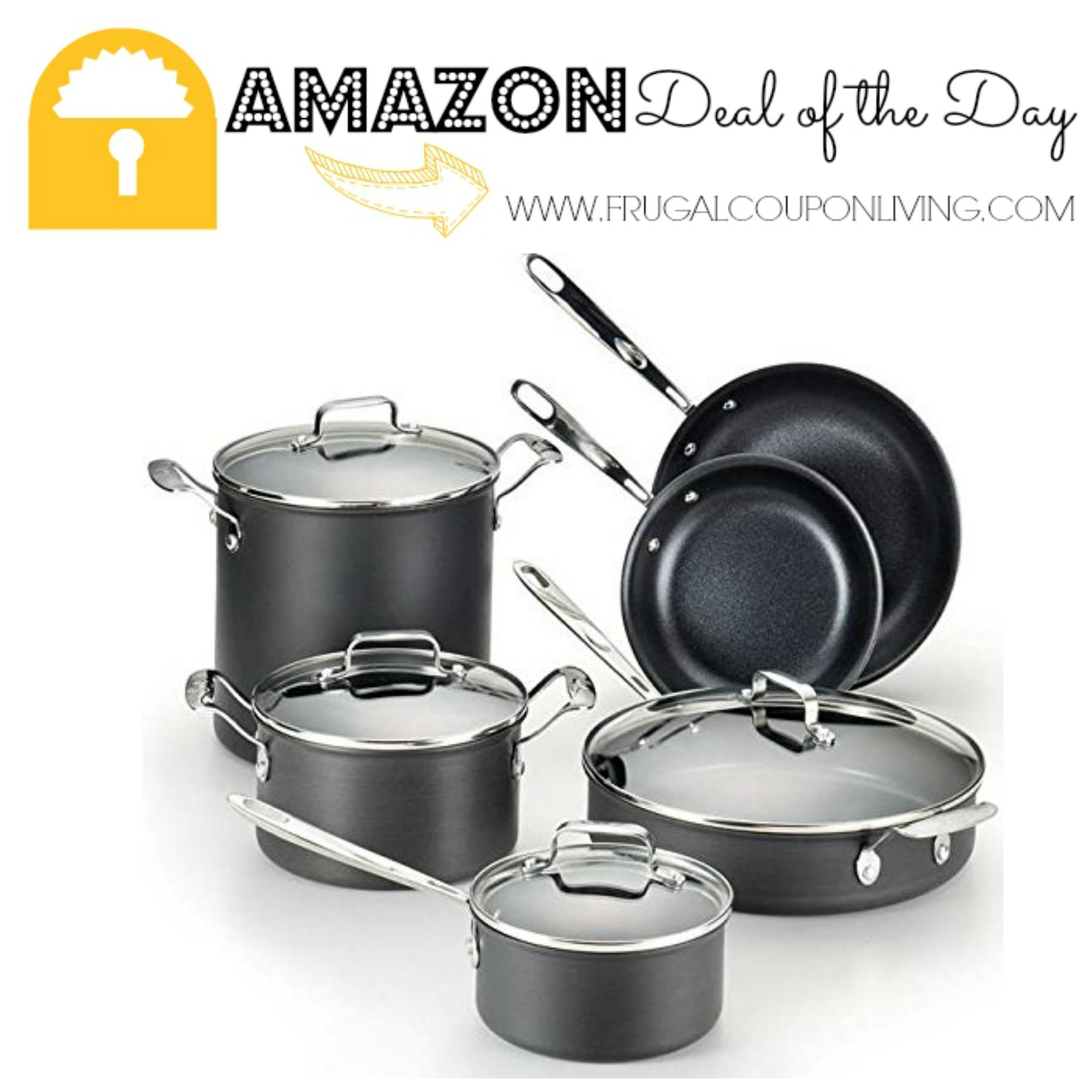 Amazon Deal of the Day 50 off Emeril by AllClad Cookware Set
