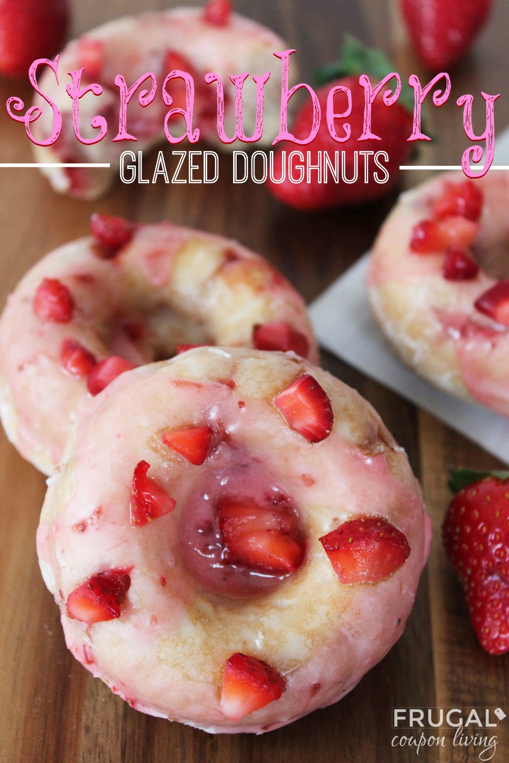 Strawberry Glazed Doughnuts | 13 Valentine's Day Recipes For Your Loved Ones