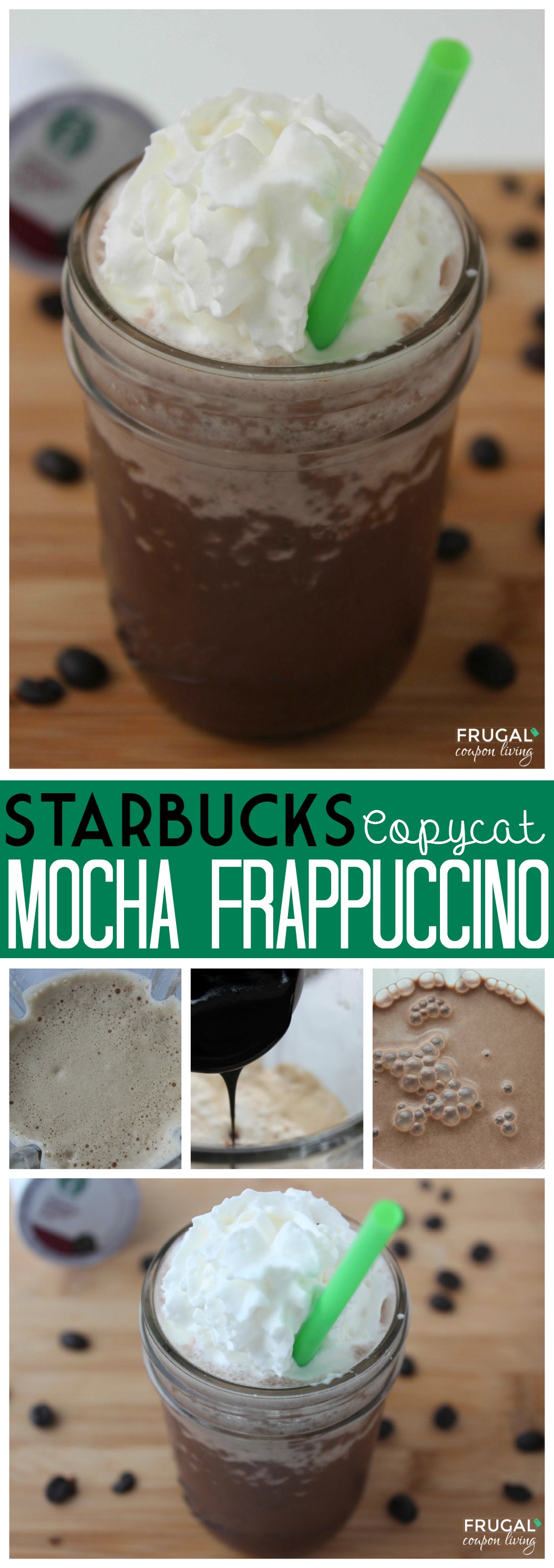 Copycat Starbucks Mocha Frappuccino