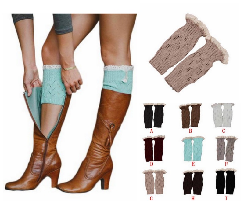 Crochet Lace Boot Cuffs for 3.96