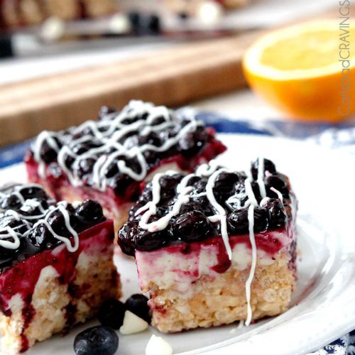 Blueberry-White-Chocolate-Cheesecake-Rice-Crispy-Treats-square