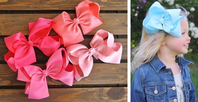 Jumbo Boutique Hair Bows