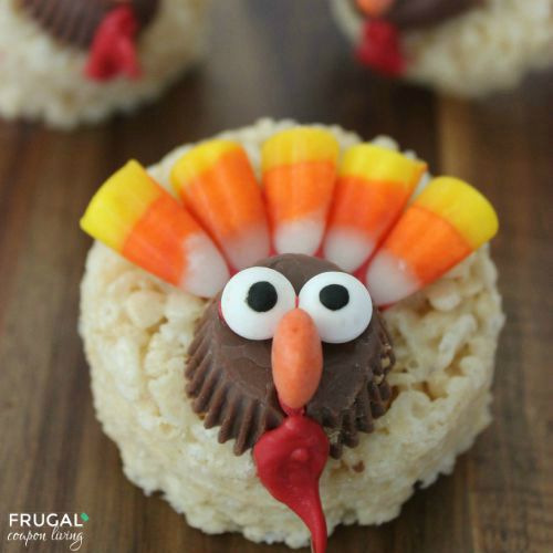 Turkey-Thanksgiving-Krispie-Treats-Frugal-Coupon-Living-500-square