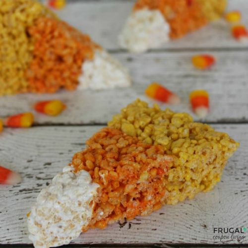 candy-corn-rice-krispie-treats-frugal-coupon-living-square