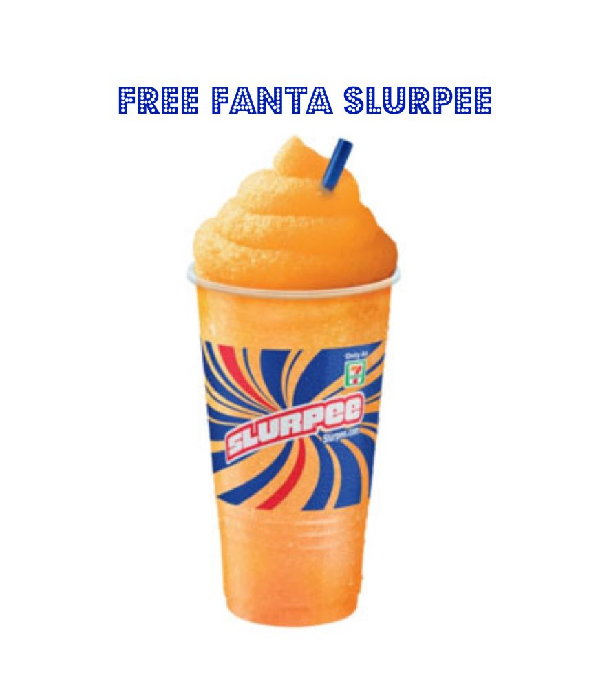 free fanta slurpee