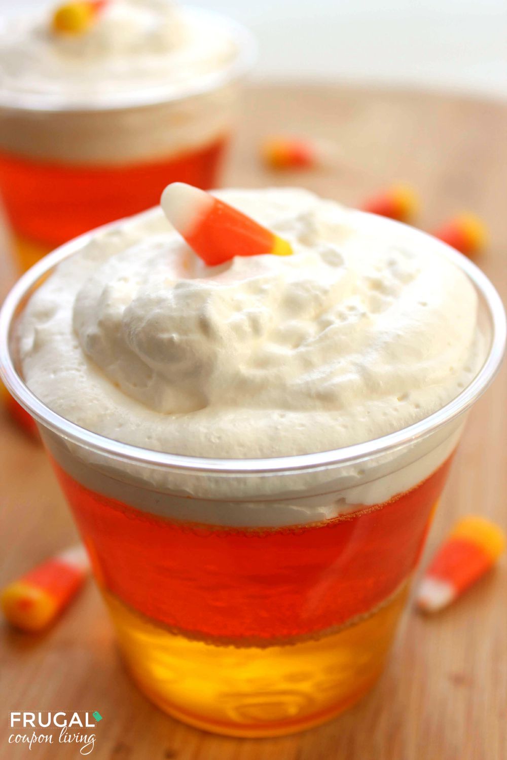 Candy Corn JELL-O on Frugal Coupon Living
