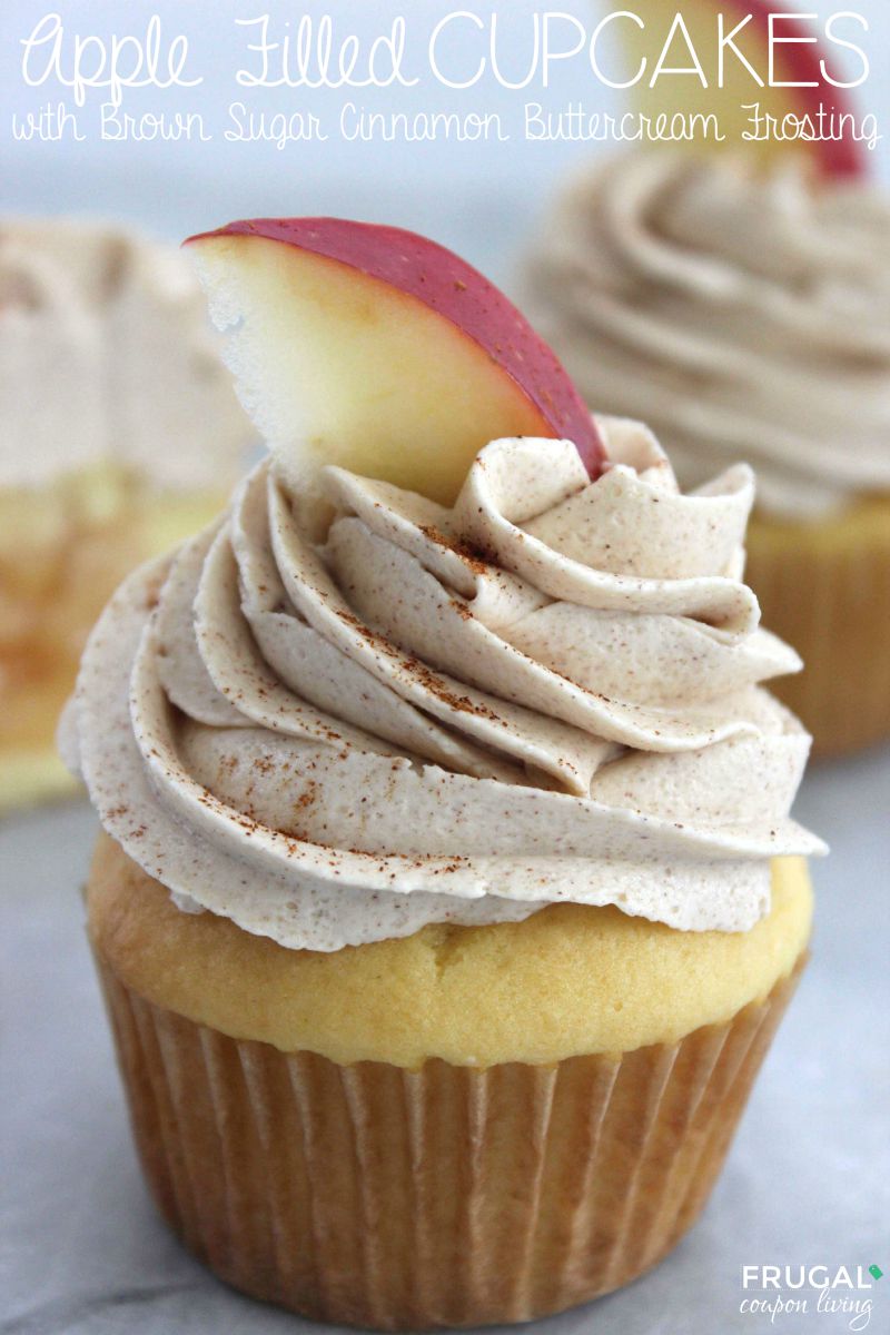 apple-filled-cupcakes-with-title-frugal-coupon-living