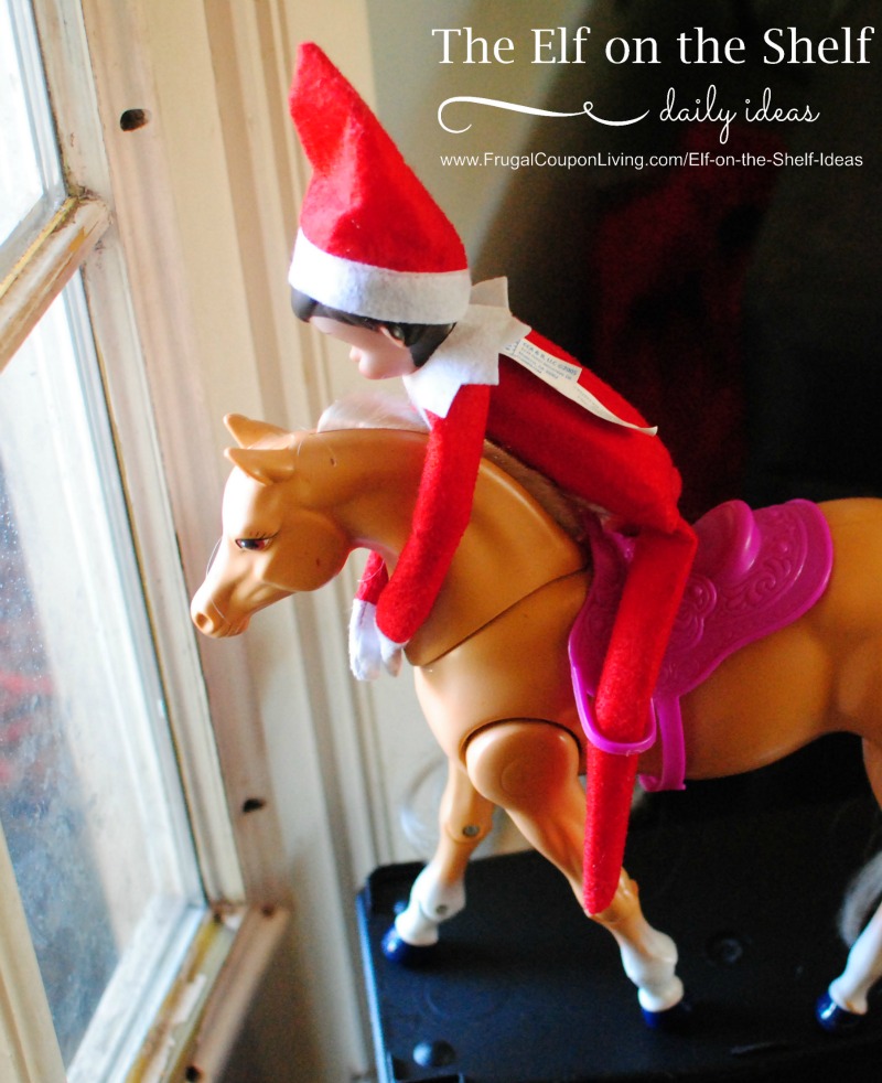  Elf  on the Shelf Ideas  Elf  Longs to Go Outside