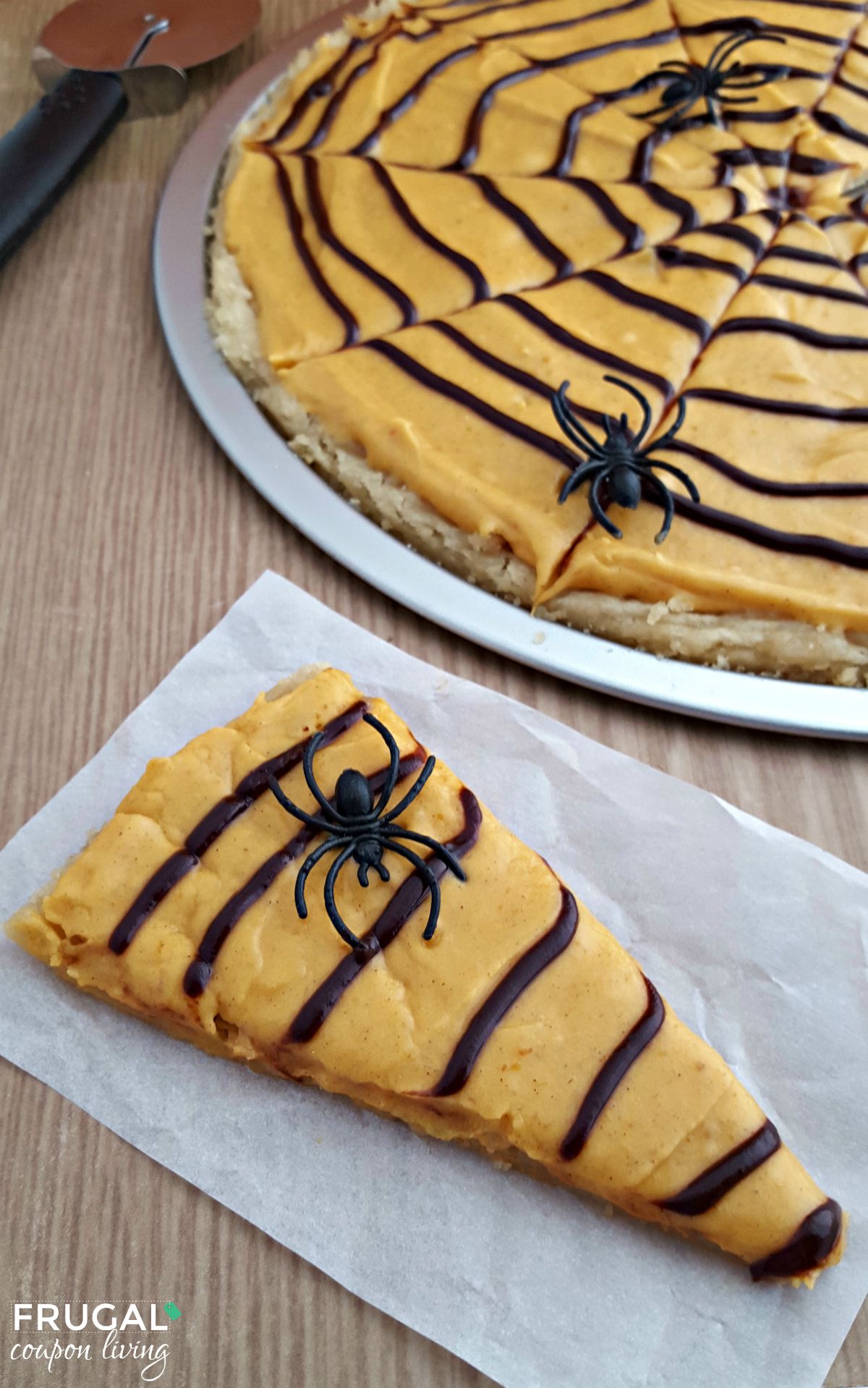 Spider-Web-Cookie-Pizza-on-Frugal-Coupon-LIving