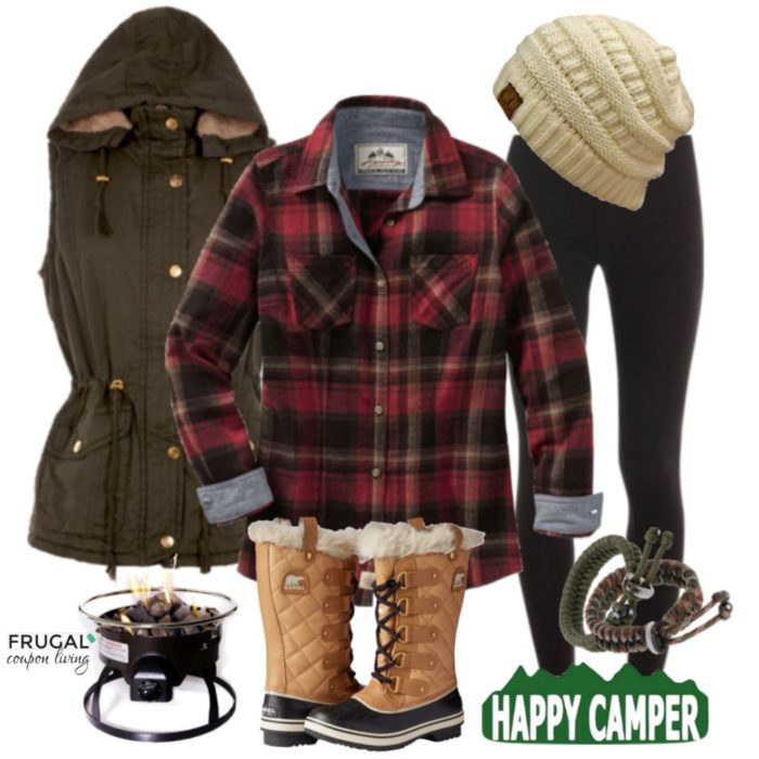 Frugal Fashion Friday Happy Camper Camping Outfit