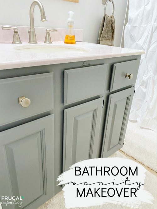 Bathroom Vanity makeover