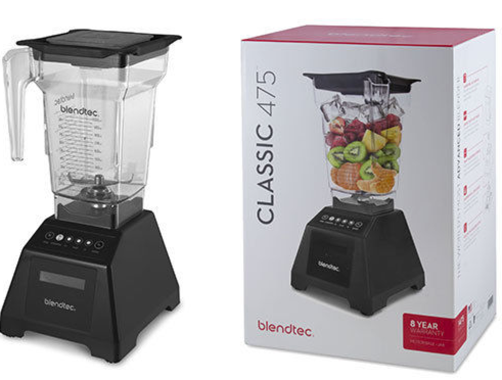 Blendtec Classic Ultra High Speed Blender with 8 Year Warranty 179.99!