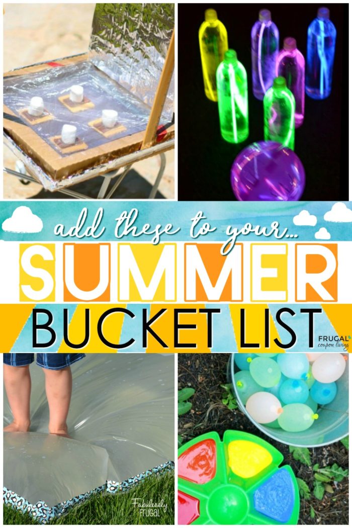 Summer Bucket List