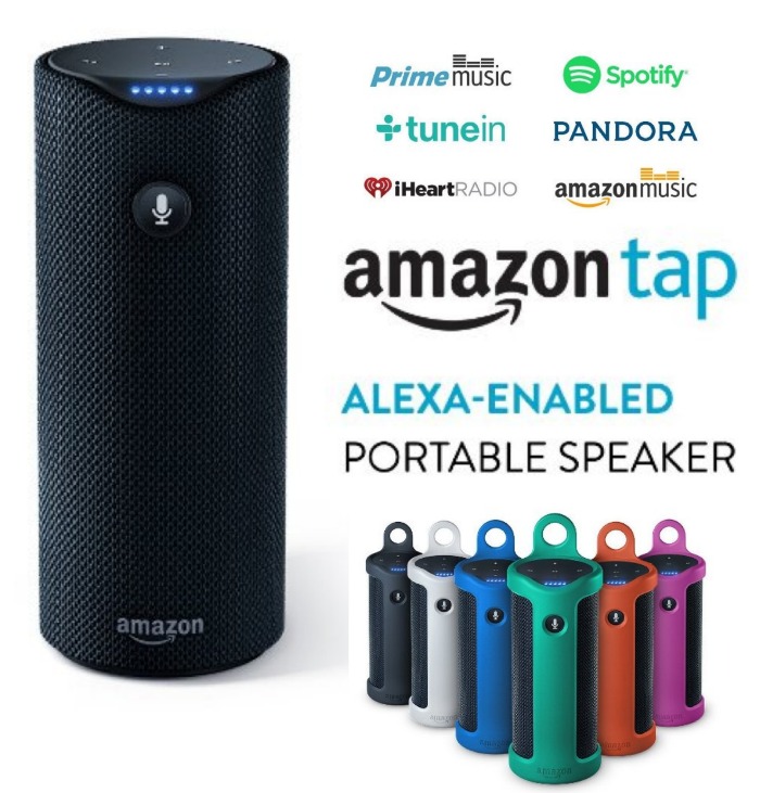 Amazon Tap AlexaEnabled Portable Bluetooth Speaker for 129.99!